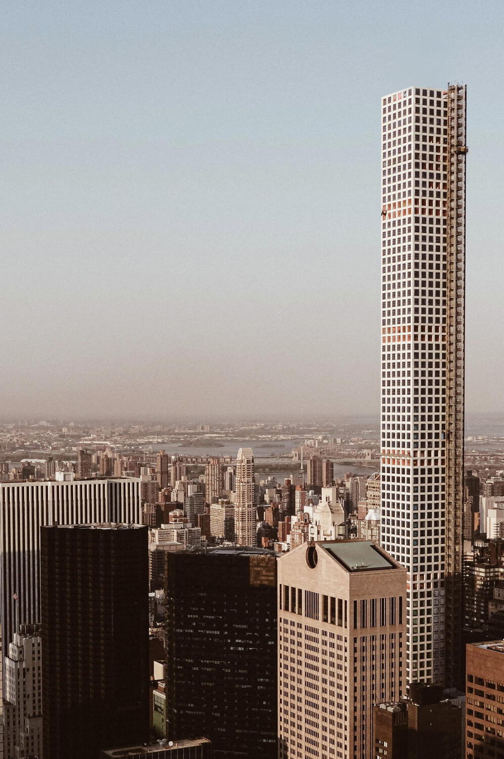 New York skyscrapper view